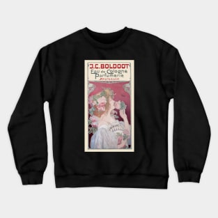 Vintage Perfume Advertisement - Poster Crewneck Sweatshirt